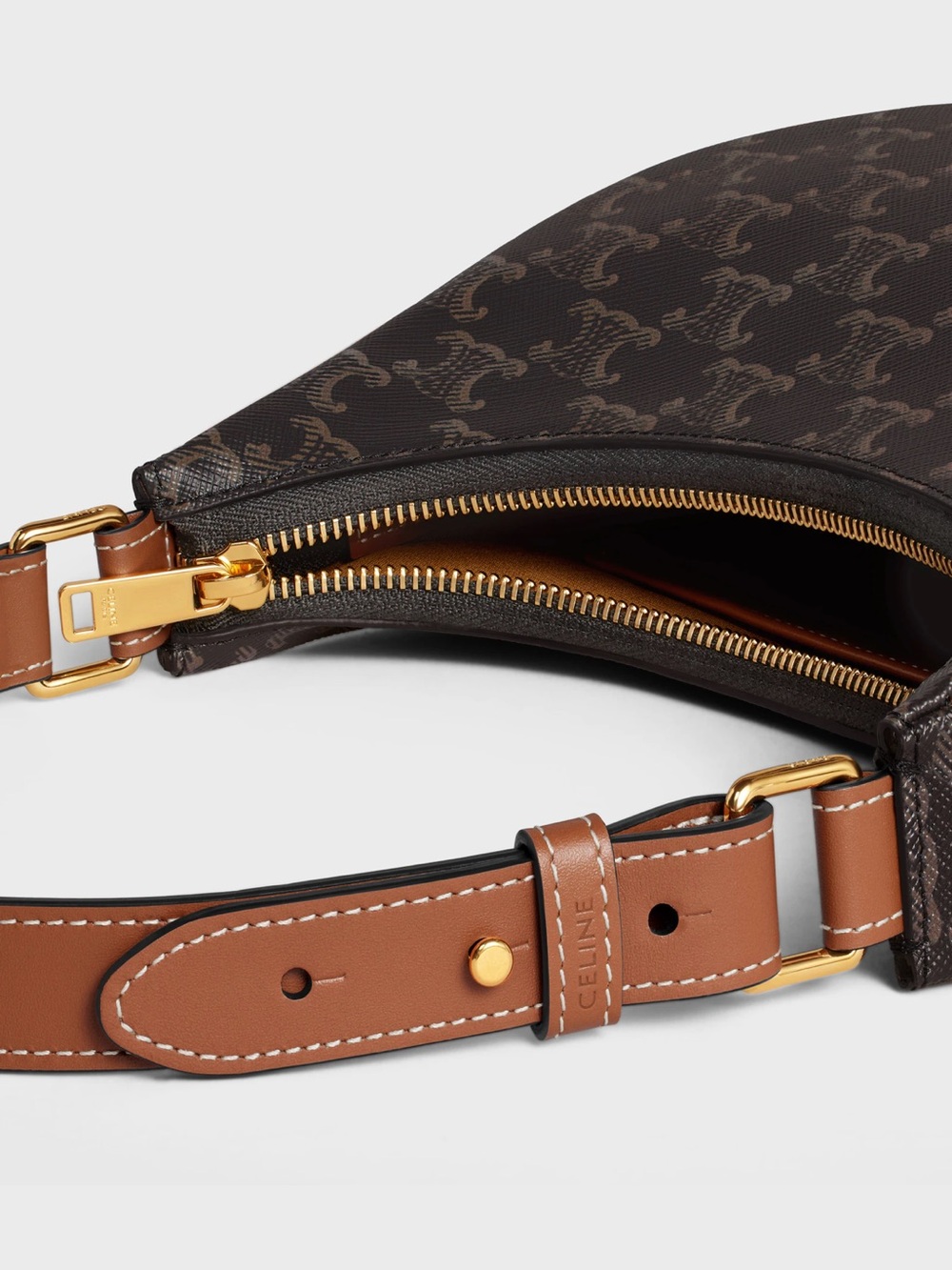 Celine Ava Triomphe Canvas Shoulder Bag‼️READ DESCRIPTION ‼️Final Drop ⬇️ - Picture 3 of 10